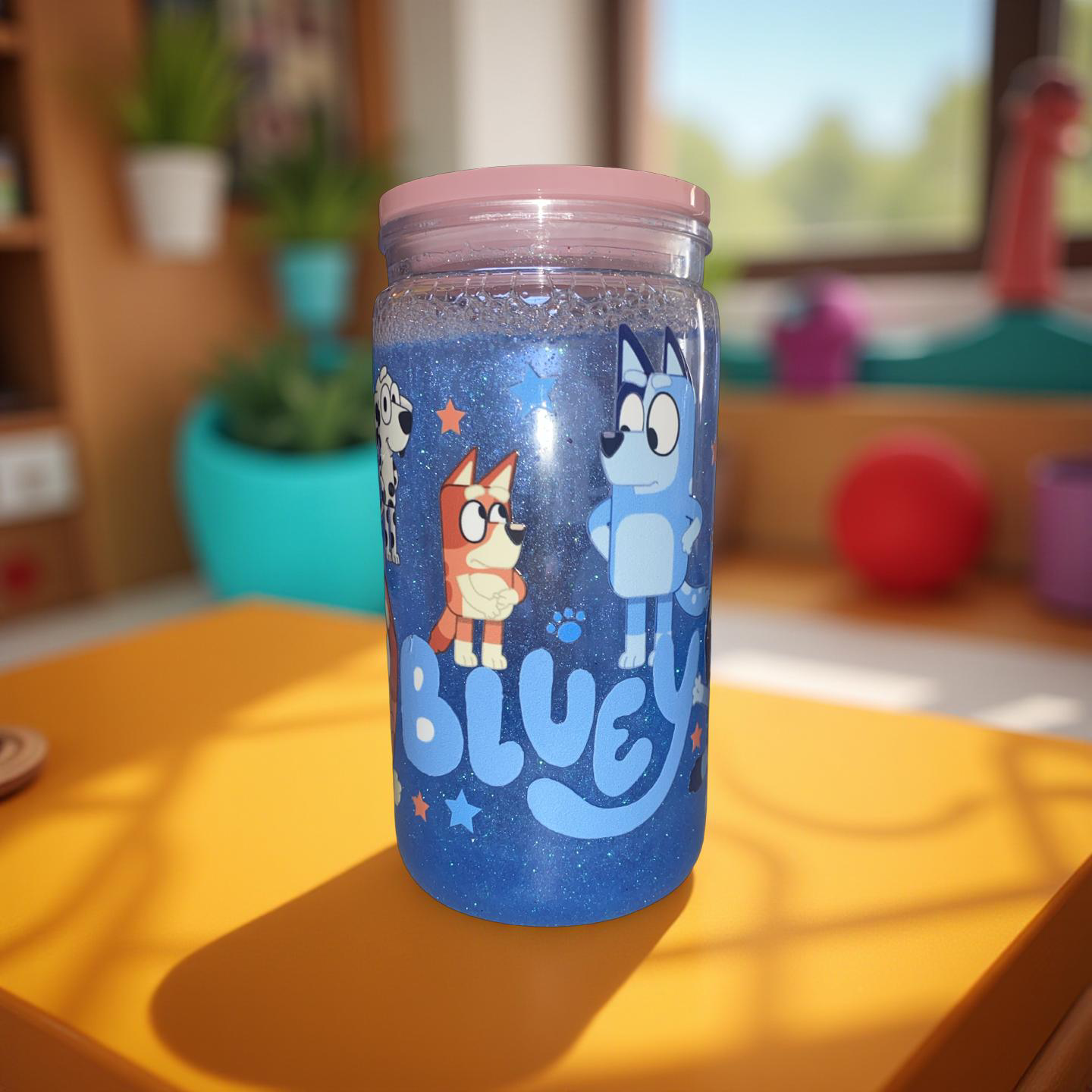 12oz snow globe cup