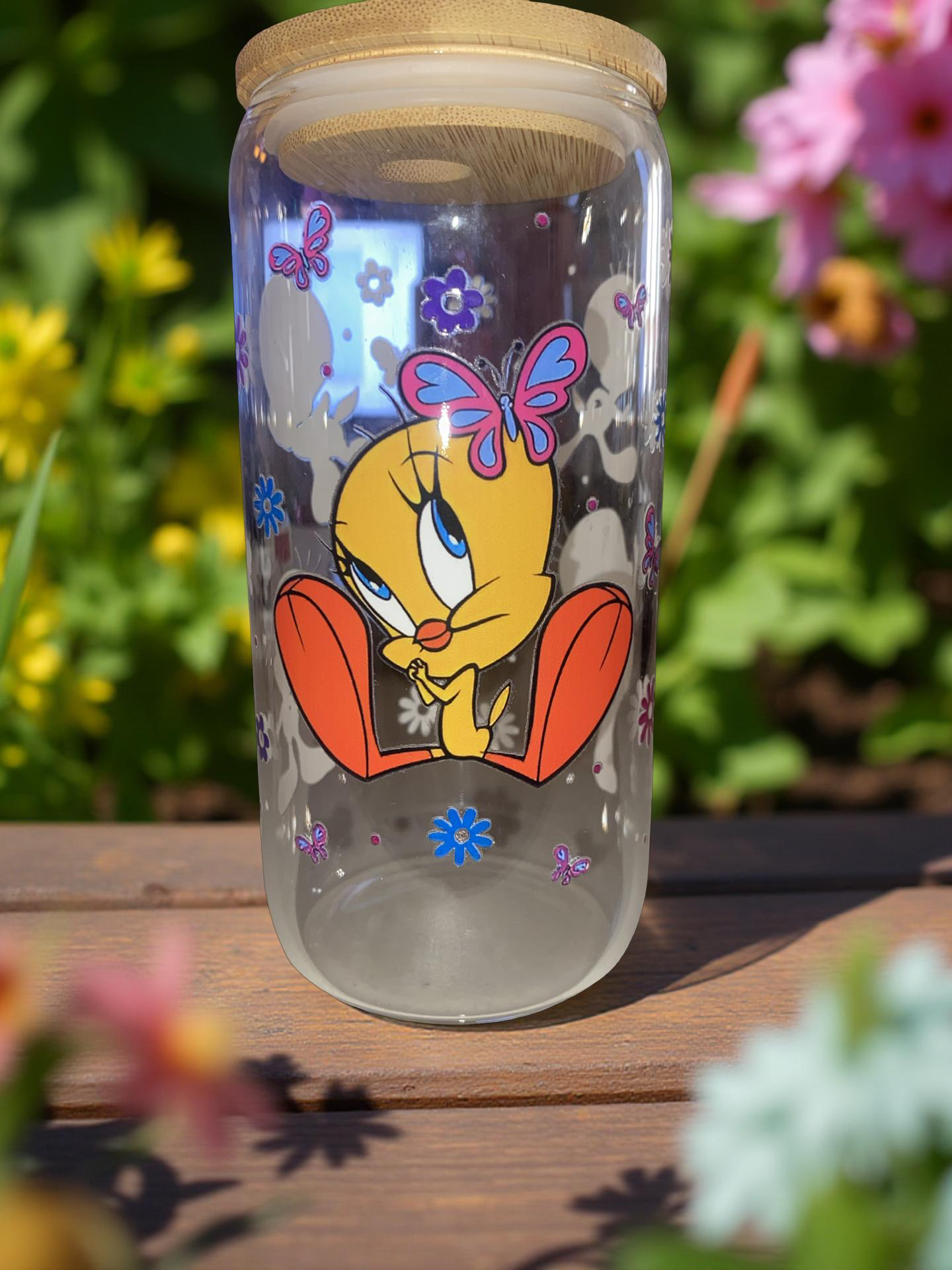 16oz glass cup